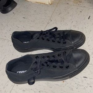 All black converse Women’s
